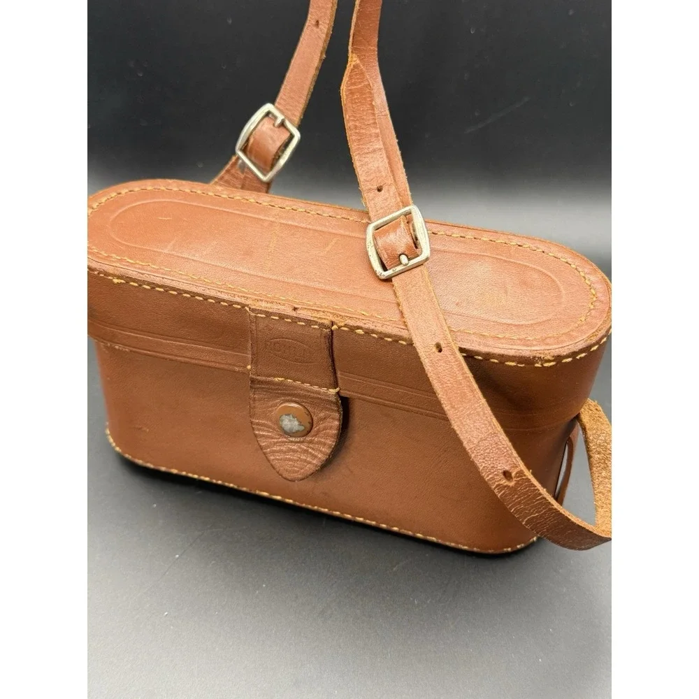 Vintage Argus C3 Leather Camera Case Ever Ready Adjust Shoulder Strap MCM GUC
